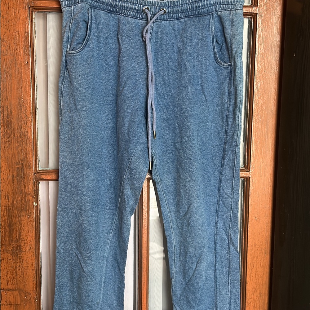 Forever 21 Blue Drawstring Track Pants